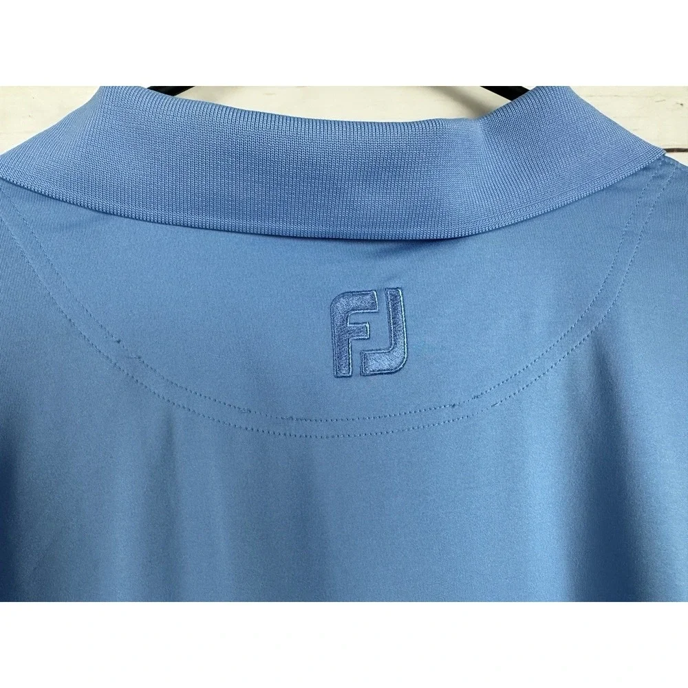 FootJoy Polo Shirt‎ Mens XL Blue Golf FJ Casual Short Sleeve Adult XL